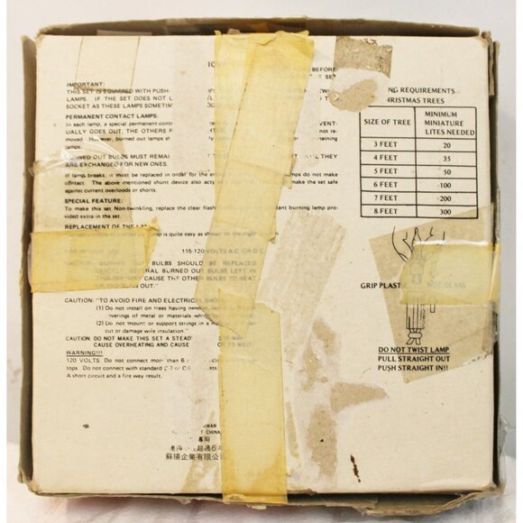 VTG Christmas Tree Top Angel Ornament 6" Small Plug In Ceramic Shimmer Dress - Picture 9 of 12